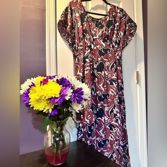 Modcloth Plum Maxi dress - Picture 1 of 3